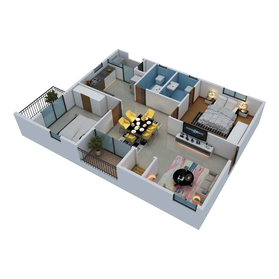 2BHK Plan